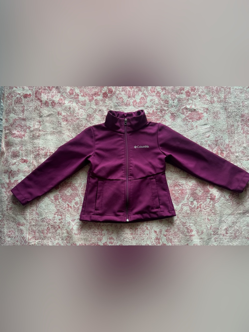 Columbia Girls Plum Softshell Jacket - Purple